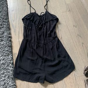Black Romper. Size medium